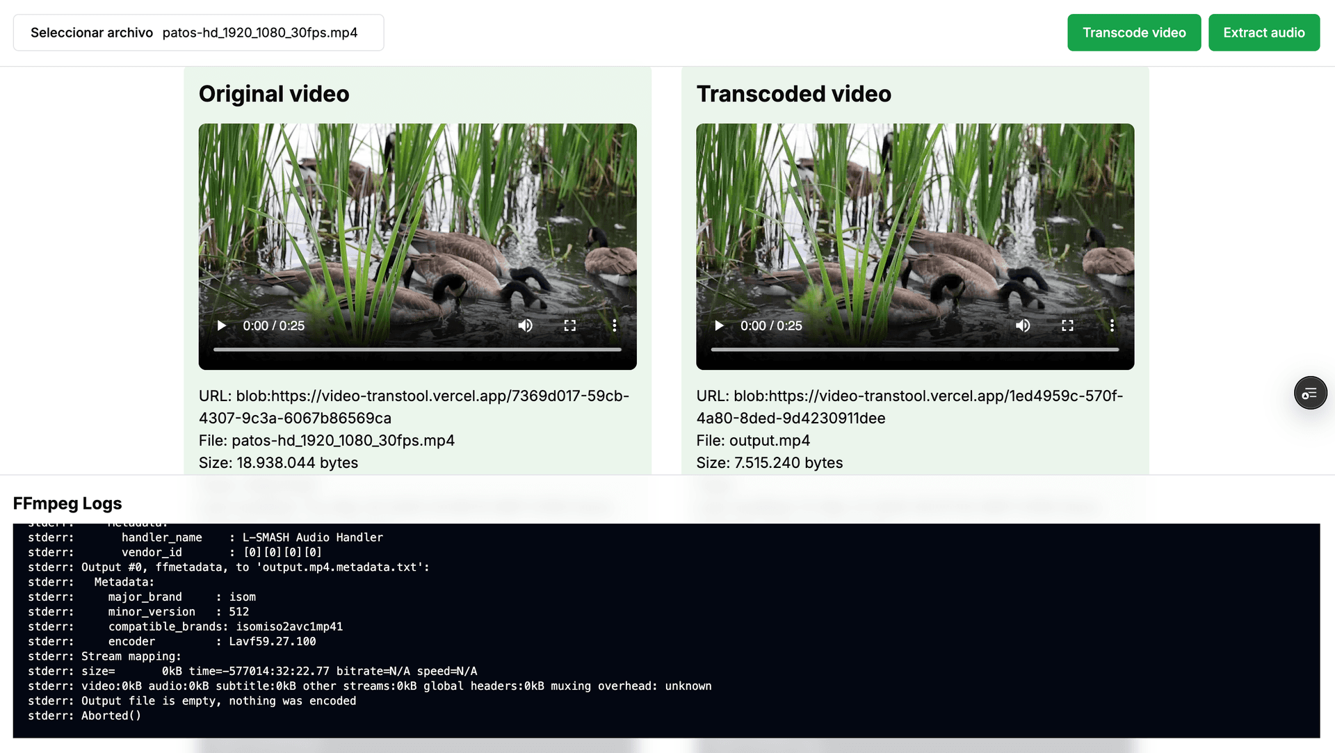 Video Transtool